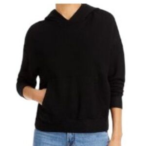 Monrow Supersoft Fleece Hooded Slouchy Pullover Medium NWT